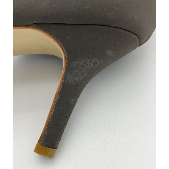 Journee Collection Charcoal Gray Point Toe D'Orsay 3 in Heel size 11 - Picture 10 of 14